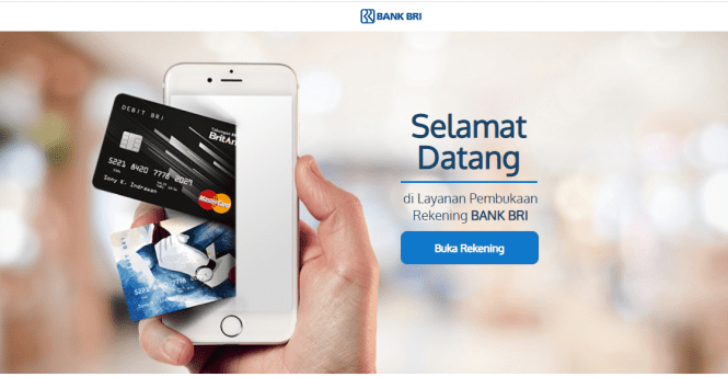 Cara Buka Rekening Bank BRI Via Online