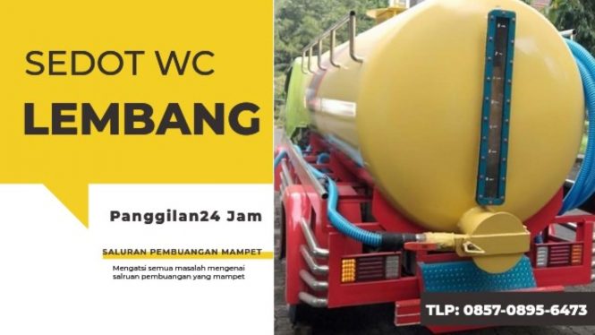 Sedot wc lembang tukang panggilan jasa saluran mampet